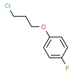 ChemSpider 2D Image | 1-(3-Chloropropoxy)-4-fluorobenzene | C9H10ClFO
