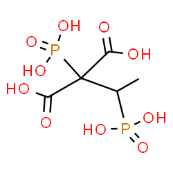 ChemSpider 2D Image | Phosphono(1-phosphonoethyl)malonic acid | C5H10O10P2