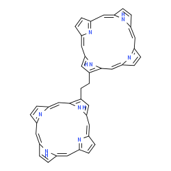 ChemSpider 2D Image | 2,2'-(1,2-Ethanediyl)diporphyrin | C42H30N8