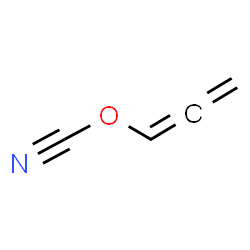 ChemSpider 2D Image | Propadienyl cyanate | C4H3NO