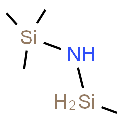 ChemSpider 2D Image | 1,1,1-Trimethyl-N-(methylsilyl)silanamine | C4H15NSi2