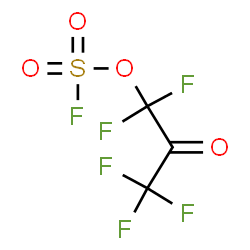ChemSpider 2D Image | 1,1,3,3,3-Pentafluoro-2-oxopropyl sulfurofluoridate | C3F6O4S