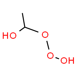 ChemSpider 2D Image | 1-Trioxidanylethanol | C2H6O4