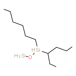 ChemSpider 2D Image | 1-(3-Hexanyl)-1-hexyldisiloxane | C12H30OSi2