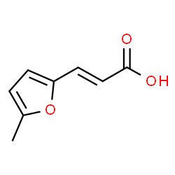 ChemSpider 2D Image | 3-(5-methylfuran-2-yl)acrylic acid | C8H8O3