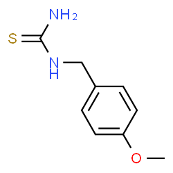 ChemSpider 2D Image | p-Anisylthiourea | C9H12N2OS