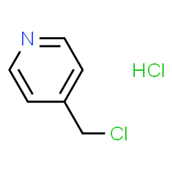 ChemSpider 2D Image | 4-Picolyl chloride hydrochloride | C6H7Cl2N