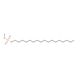 ChemSpider 2D Image | Methyl 1-octadecanesulfonate | C19H40O3S