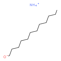 ChemSpider 2D Image | Ammonium 1-dodecanolate | C12H29NO