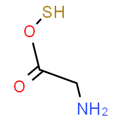 ChemSpider 2D Image | Aminoethane(thioperox)ic S-acid | C2H5NO2S