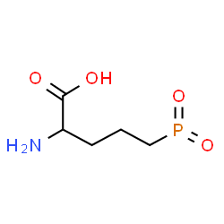 ChemSpider 2D Image | 5-[Oxido(oxo)phosphoranyl]norvaline | C5H10NO4P