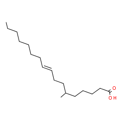 ChemSpider 2D Image | (9E)-6-Methyl-9-heptadecenoic acid | C18H34O2