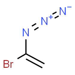 ChemSpider 2D Image | 1-Azido-1-bromoethene | C2H2BrN3