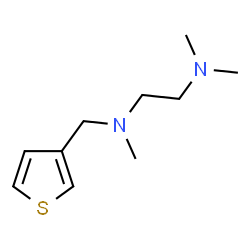 ChemSpider 2D Image | N,N,N'-Trimethyl-N'-(3-thienylmethyl)-1,2-ethanediamine | C10H18N2S