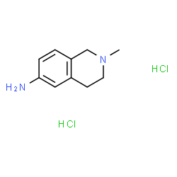 ChemSpider 2D Image | 2-Methyl-1,2,3,4-tetrahydro-6-isoquinolinamine dihydrochloride | C10H16Cl2N2