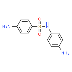 ChemSpider 2D Image | 4-Amino-N-(4-aminophenyl)benzenesulfonamide | C12H13N3O2S