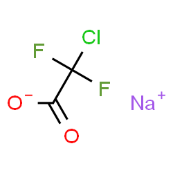 ChemSpider 2D Image | Sodium chlorodifluoroacetate | C2ClF2NaO2