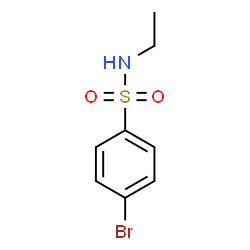 ChemSpider 2D Image | 4-Bromo-N-ethylbenzenesulfonamide | C8H10BrNO2S