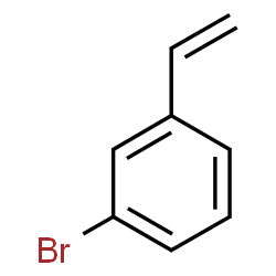 ChemSpider 2D Image | 3-Bromostyrene | C8H7Br