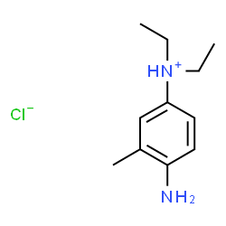 ChemSpider 2D Image | N,N-DIETHYLTOLUENE-2,5-DIAMINE HYDROCHLORIDE | C11H19ClN2