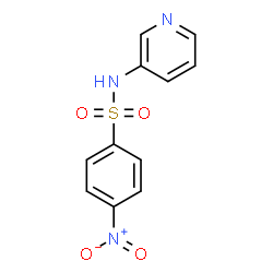 ChemSpider 2D Image | 4-Nitro-N-(3-pyridinyl)benzenesulfonamide | C11H9N3O4S