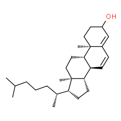 ChemSpider 2D Image | Cholesta-4,6-dien-3-ol | C27H44O