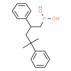 ChemSpider 2D Image | (4-Methyl-2,4-diphenylpentyl)phosphonous acid | C18H23O2P