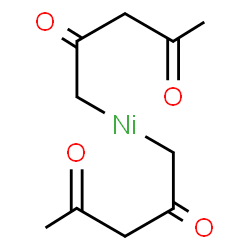 ChemSpider 2D Image | Bis(2,4-dioxopentyl)nickel | C10H14NiO4