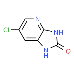 ChemSpider 2D Image | 6-Chloroimidazo[4,5-b]pyridin-2-ol | C6H4ClN3O