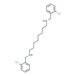 ChemSpider 2D Image | N,N'-Bis(2-chlorobenzyl)-1,8-octanediamine | C22H30Cl2N2