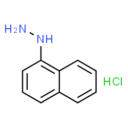 ChemSpider 2D Image | 1-Naphthylhydrazine Hydrochloride | C10H11ClN2