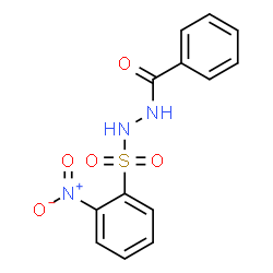 ChemSpider 2D Image | N'-[(2-Nitrophenyl)sulfonyl]benzohydrazide | C13H11N3O5S