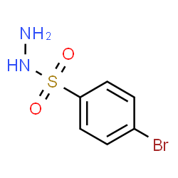 ChemSpider 2D Image | 4-Bromobenzenesulfonohydrazide | C6H7BrN2O2S