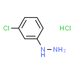 ChemSpider 2D Image | 3-Chlorophenylhydrazine hydrochloride | C6H8Cl2N2