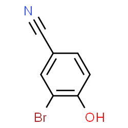 ChemSpider 2D Image | 2-bromo-4-cyanophenol | C7H4BrNO