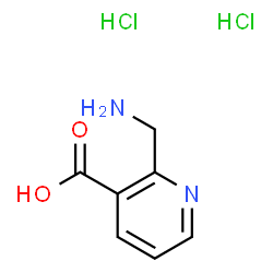 ChemSpider 2D Image | 2-(Aminomethyl)nicotinic acid dihydrochloride | C7H10Cl2N2O2