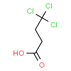 ChemSpider 2D Image | 4,4,4-TRICHLOROBUTYRIC ACID | C4H5Cl3O2