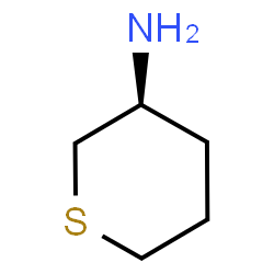 ChemSpider 2D Image | (3S)-Tetrahydro-2H-thiopyran-3-amine | C5H11NS