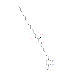 ChemSpider 2D Image | C6 NBD Phytoceramide (t18:0/6:0) | C30H51N5O7