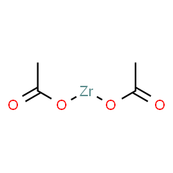 ChemSpider 2D Image | Zirconium acetate | C4H6O4Zr