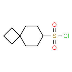ChemSpider 2D Image | Spiro[3.5]nonane-7-sulfonyl chloride | C9H15ClO2S
