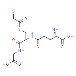 ChemSpider 2D Image | L-gamma-Glutamyl-S-(chloroacetyl)cysteinylglycine | C12H18ClN3O7S