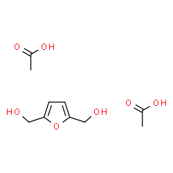 ChemSpider 2D Image | 2,5-Furandiyldimethanol - acetic acid (1:2) | C10H16O7