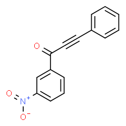 ChemSpider 2D Image | 1-(3-Nitrophenyl)-3-phenyl-2-propyn-1-one | C15H9NO3