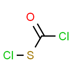 ChemSpider 2D Image | (chlorothio)formyl chloride | CCl2OS
