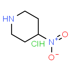 ChemSpider 2D Image | 4-Nitropiperidine hydrochloride (1:1) | C5H11ClN2O2