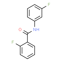 ChemSpider 2D Image | 2-Fluoro-N-(3-fluorophenyl)benzamide | C13H9F2NO