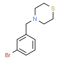 ChemSpider 2D Image | 4-(3-Bromobenzyl)thiomorpholine | C11H14BrNS