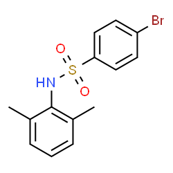 ChemSpider 2D Image | 4-Bromo-N-(2,6-dimethylphenyl)benzenesulfonamide | C14H14BrNO2S