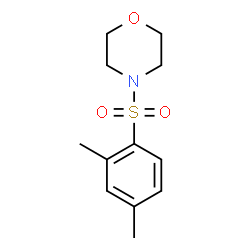 ChemSpider 2D Image | 4-[(2,4-Dimethylphenyl)sulfonyl]morpholine | C12H17NO3S